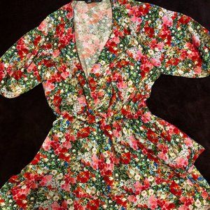 Zara Floral Mini Dress
